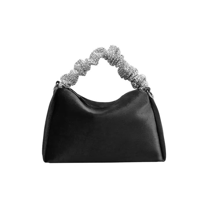 Estela Black Handle Bag