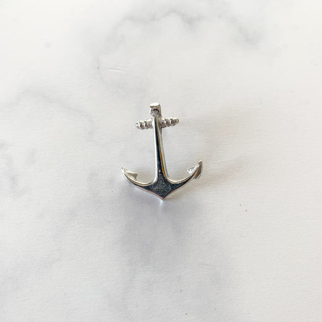 Anchor Pin - Saltwater Pewter