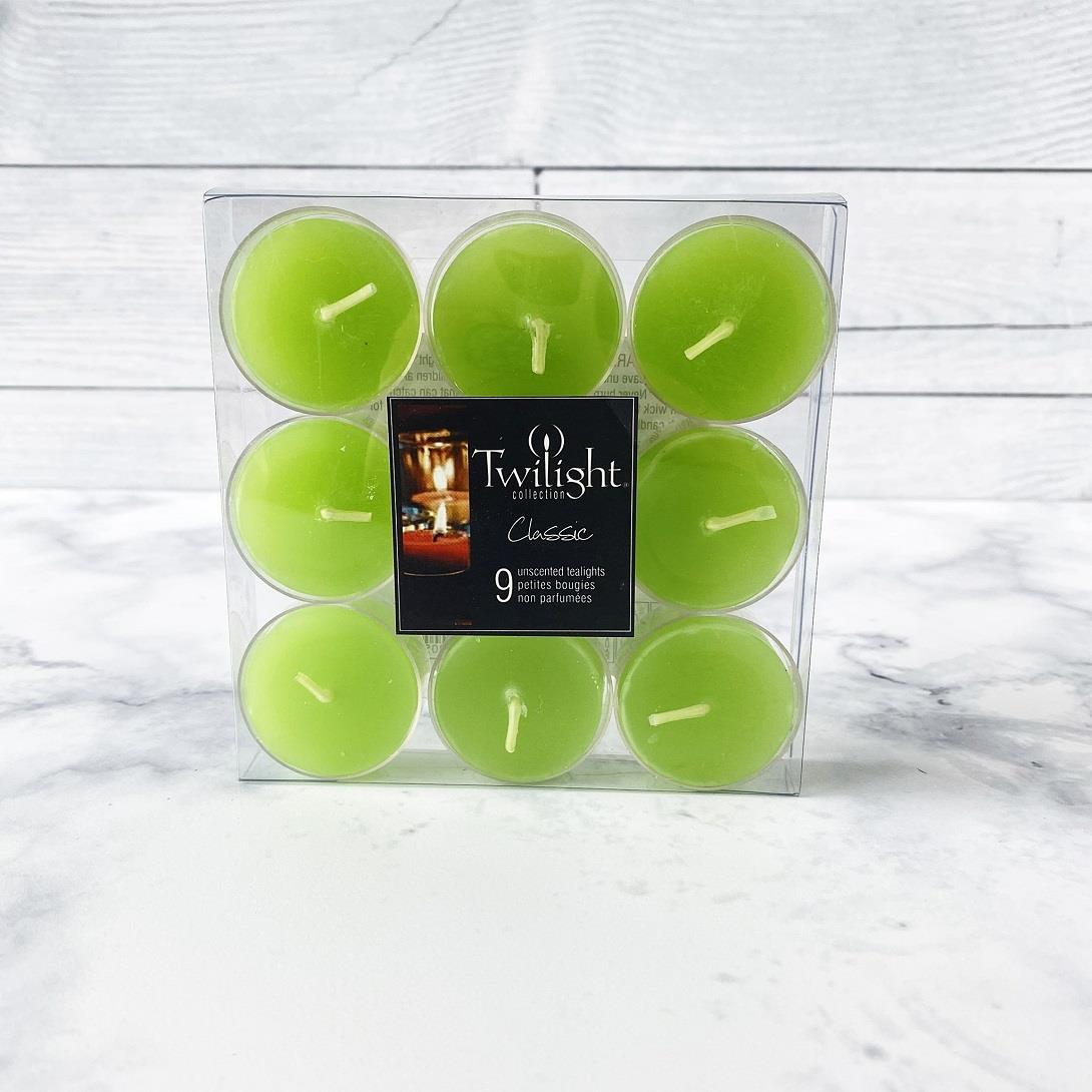 Lime Tealight Candles