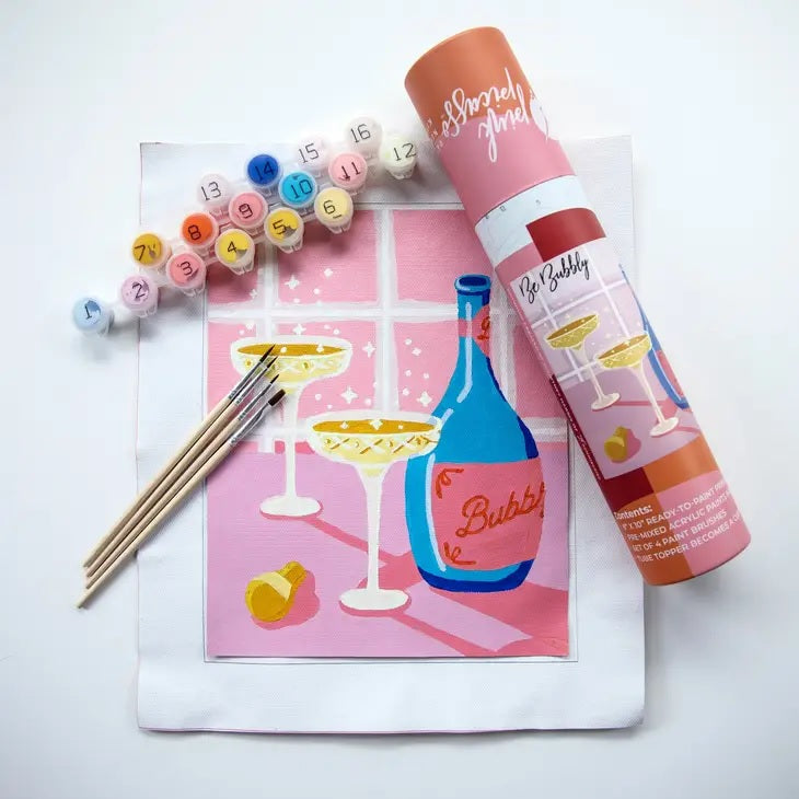 Be Bubbly Paint by Numbers Kit