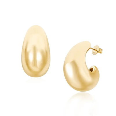 Bobbi gold Hoop Earrings