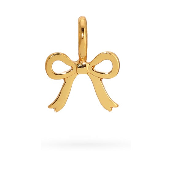 Bow Gold Charm