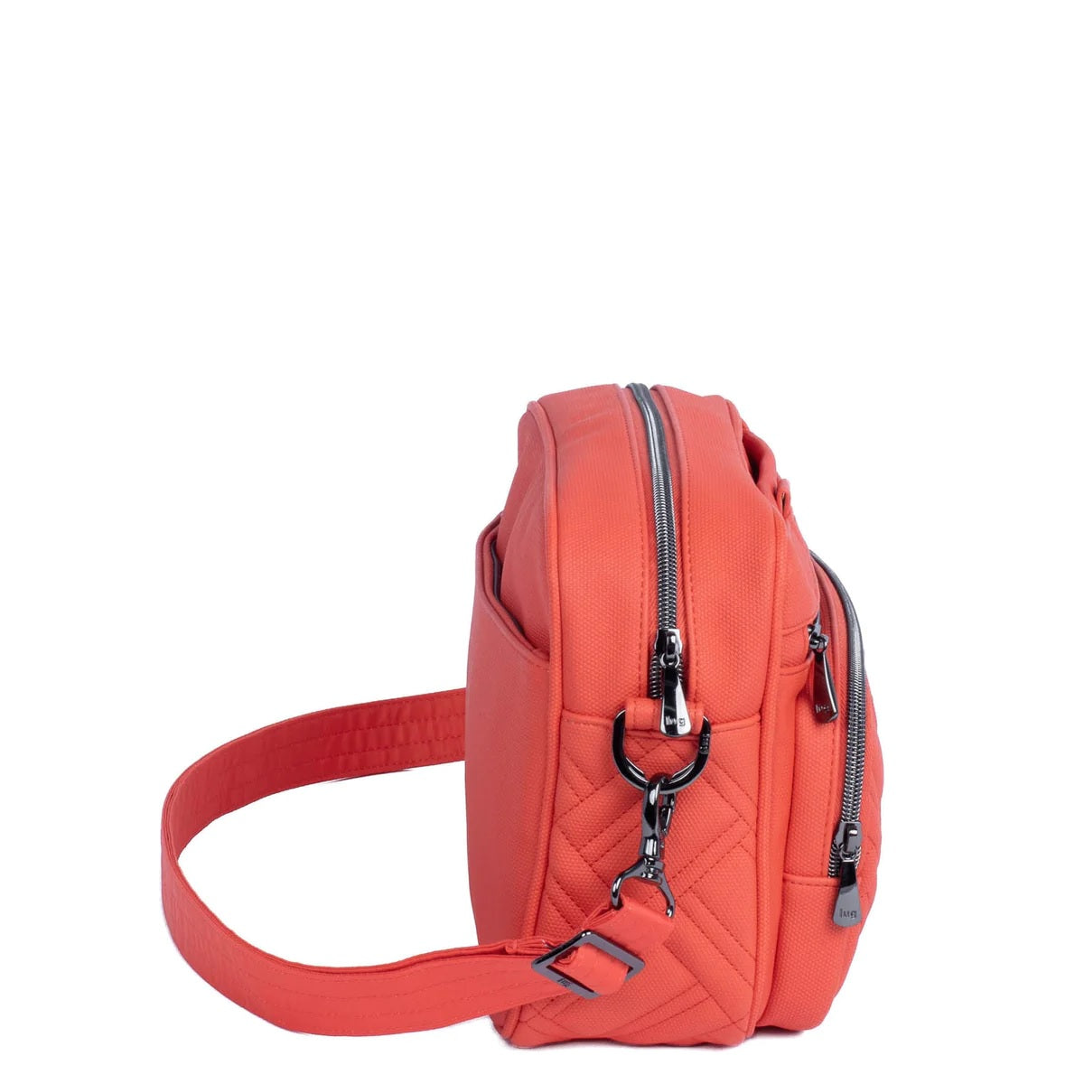 Carousel XL Matte Papaya Crossbody Bag