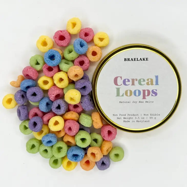 Cereal Loops Wax Melt