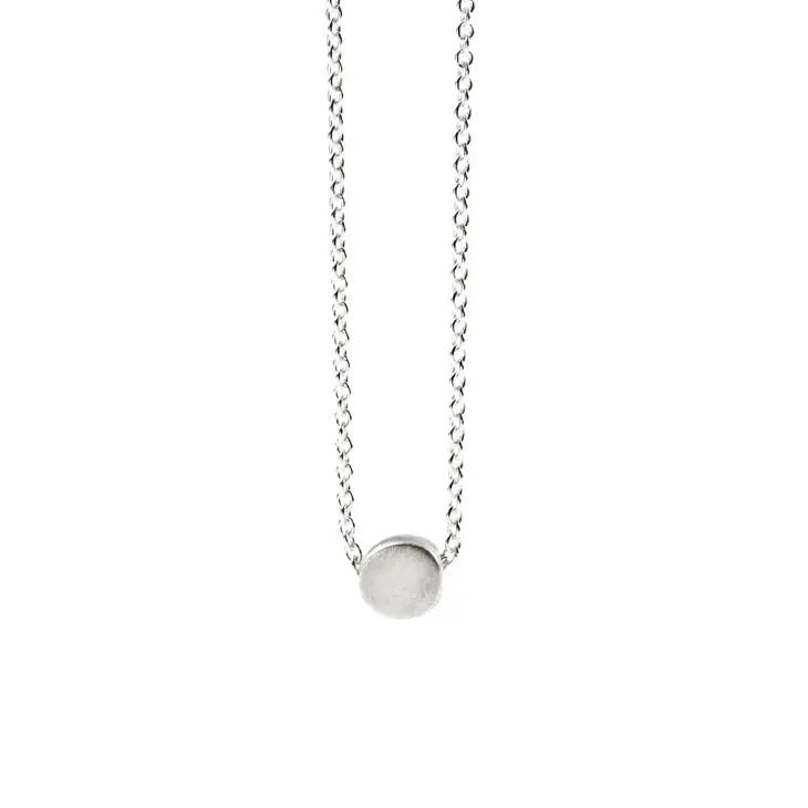 Circle Silver Necklace - Dogeared