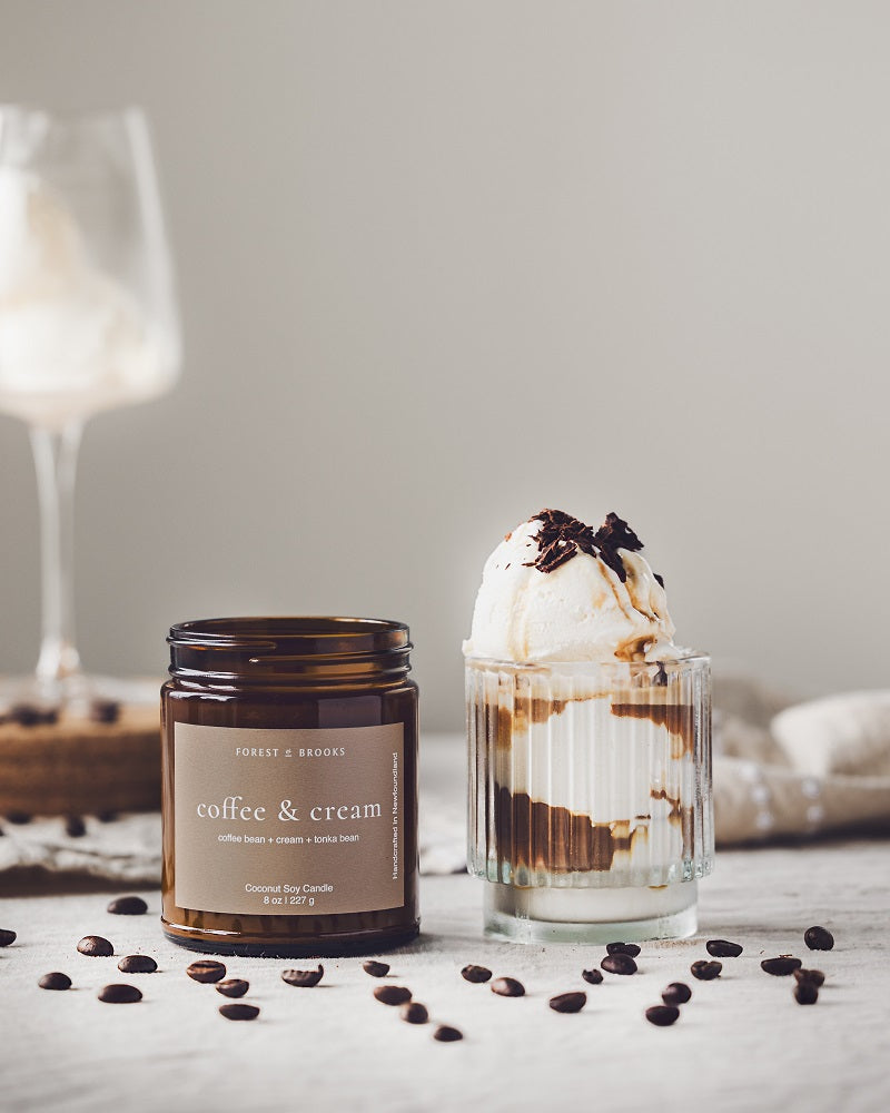 Coffee & Cream Candle - Forest & Brooks