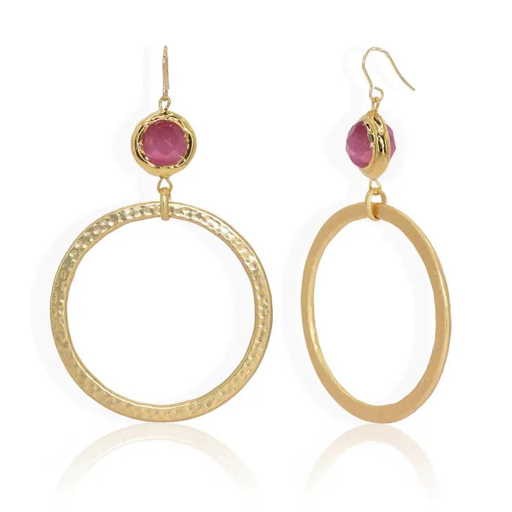 Colombina French Pink Earrings