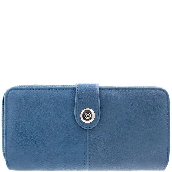 Eleanor Denim Blue Wallet