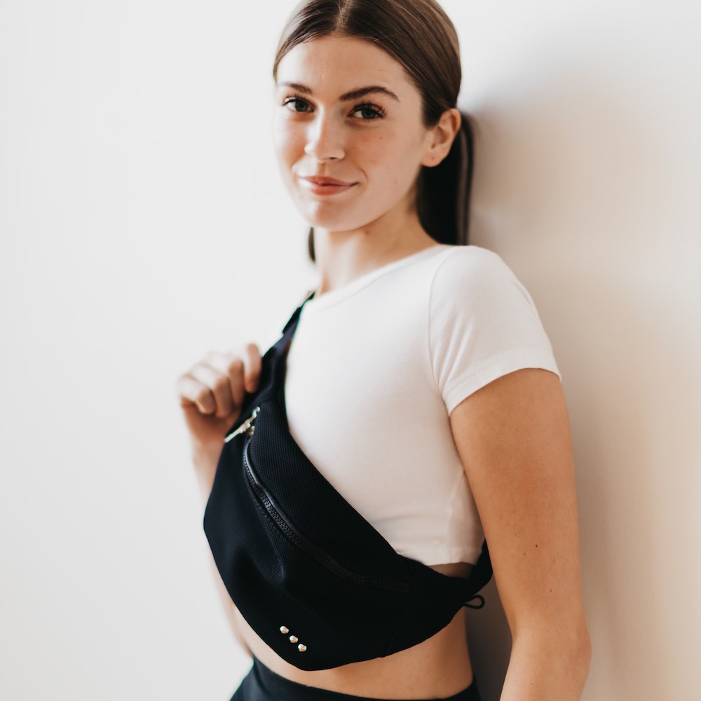 Fast and Free Athletic Black Bag