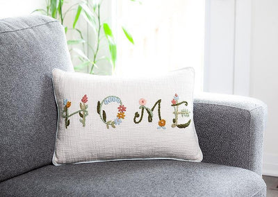Floral Home Rectangle Pillow