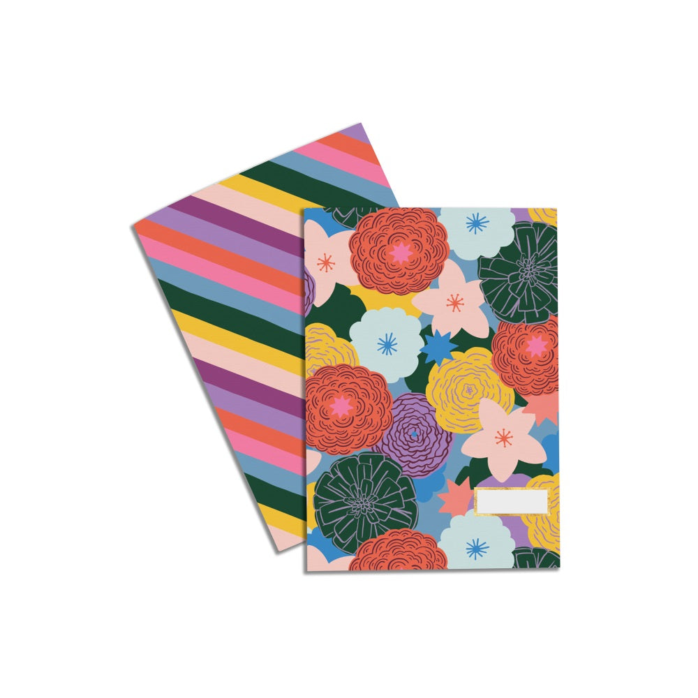 Florals & Stripes Notebooks