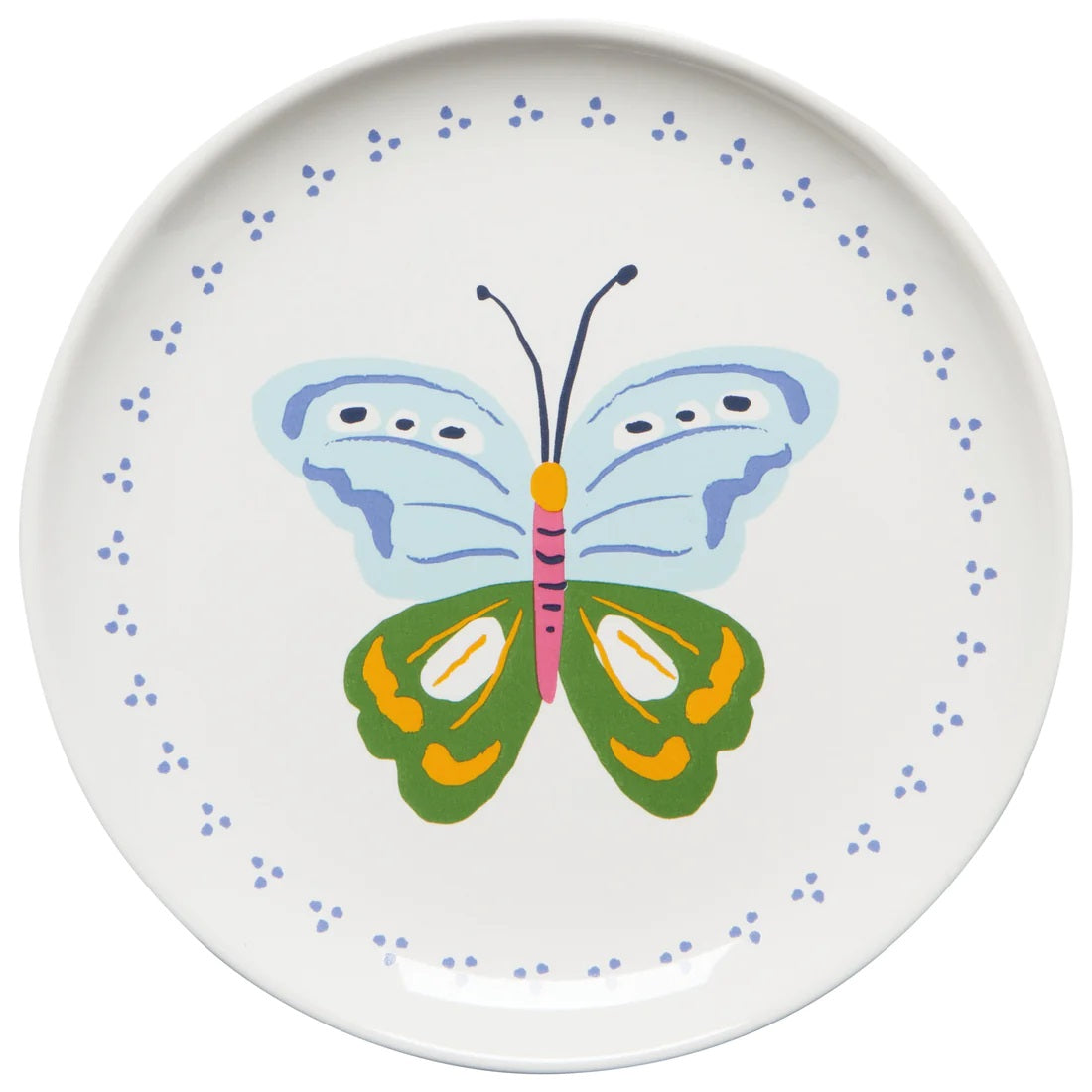 Flutter By White Appetizer Plate