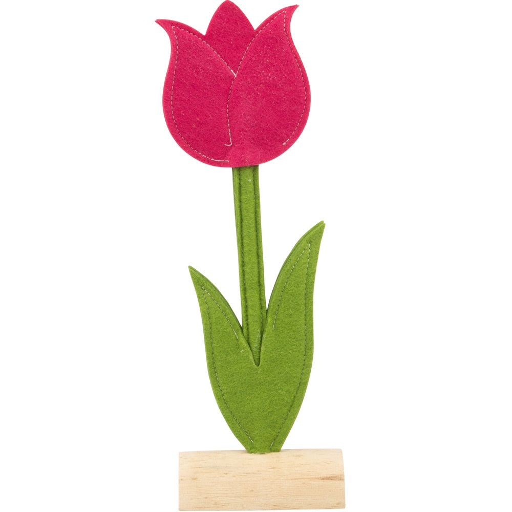 Fuchsia Small Tulip Table Decor