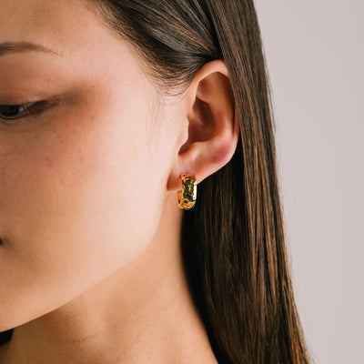 Kirra Gold Hoop Earrings