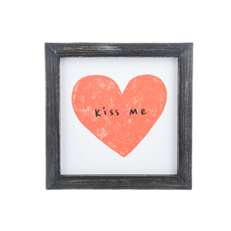 Kiss Me Heart Print