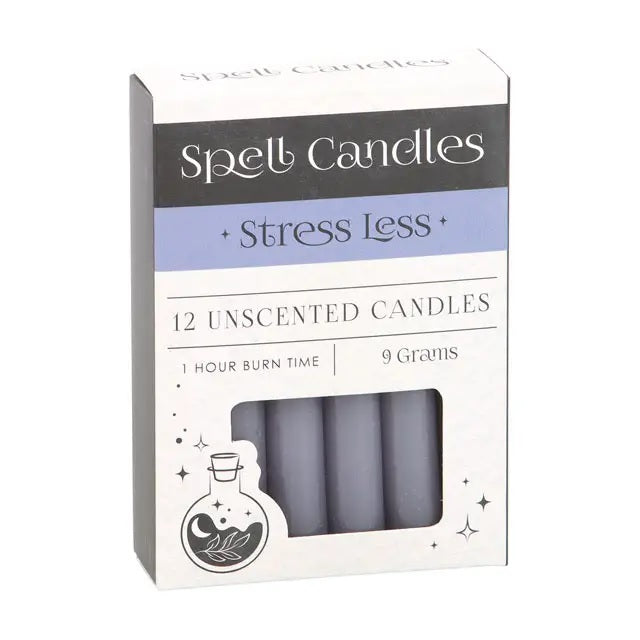 Lavender Stress Less Magic Spell Candles