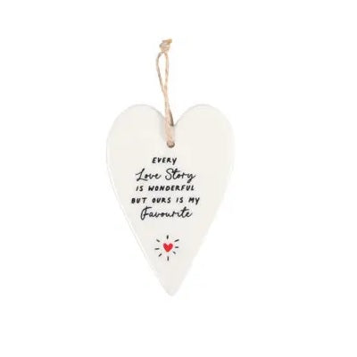 Love Story Heart Ornament
