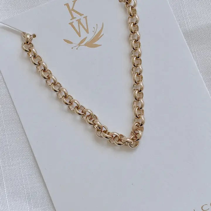 Lula Gold Chain Bracelet