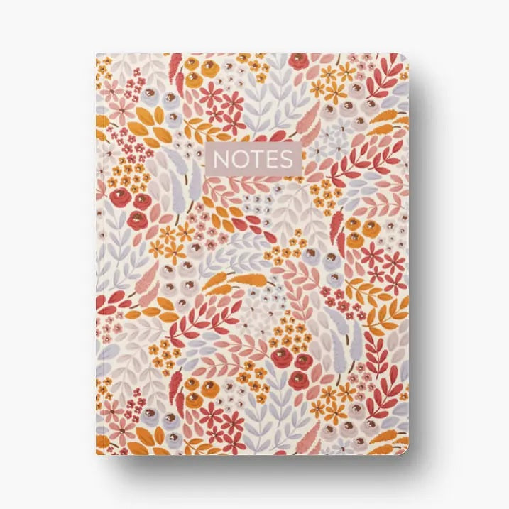Marigold Wildflowers Layflat Lined Journal Notebook