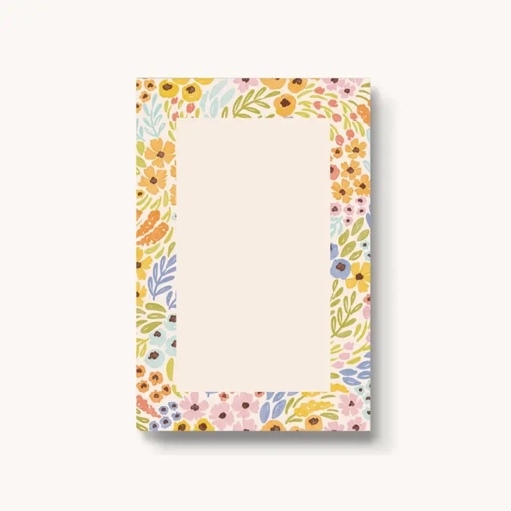 Pastel Wildflower Notepad