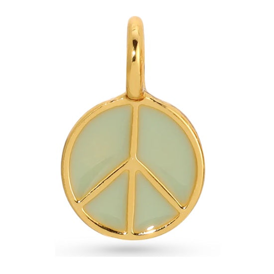 Peace Gold Charm