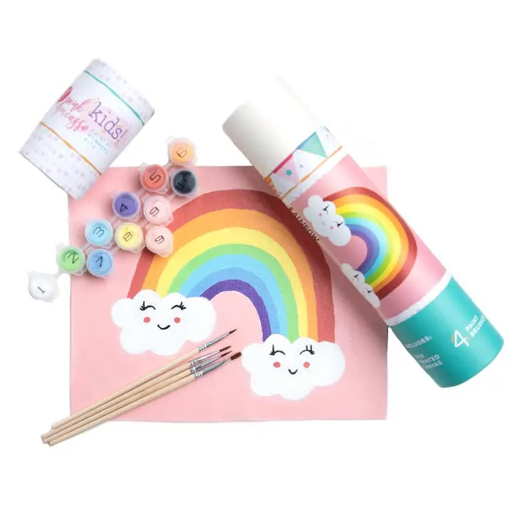 Rainbow Paint by Numbers Kit
