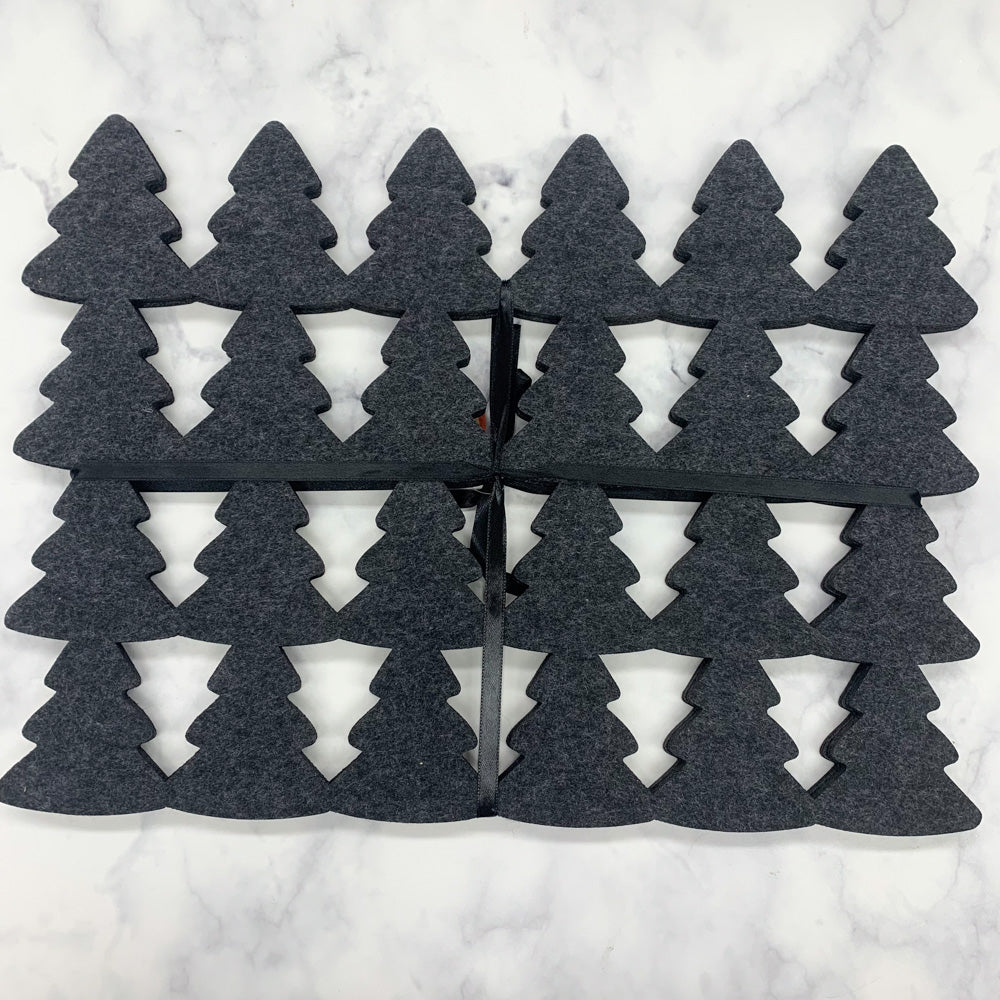 Tree Charcoal Placemats