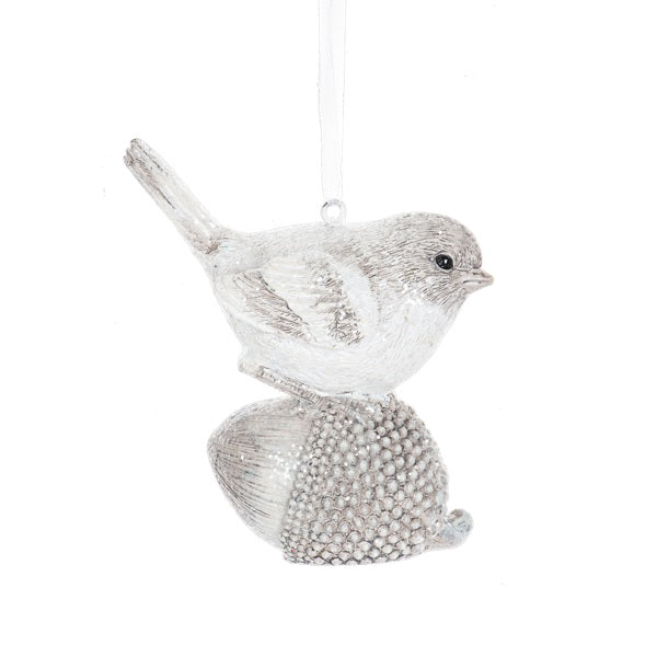 White Bird Ornament