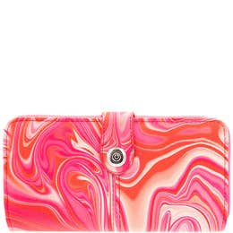 Eleanor Pink Swirl Wallet