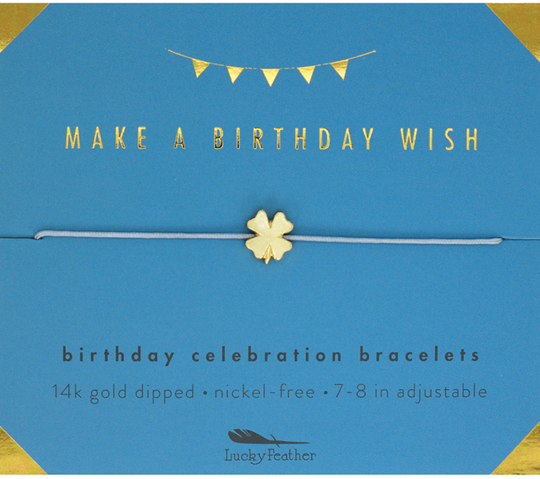 Birthday Wish Gold Bracelet