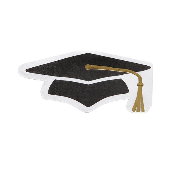 Graduation Hat Shaped Napkin