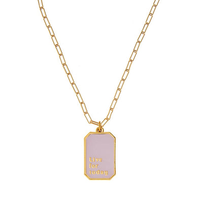 Live For Today Gold Necklace - Foxy Originals