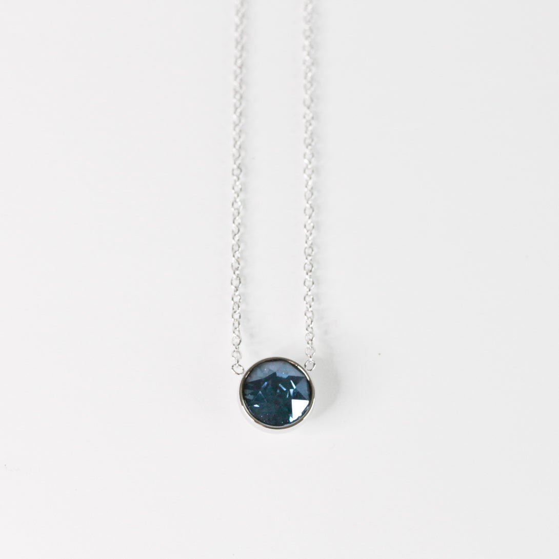 Montana Blue Silver Necklace