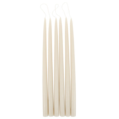 18" Parchment Taper Candle - Set of 2