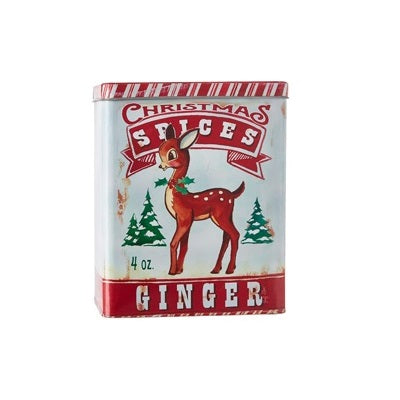 Reindeer Ginger Spice Canister