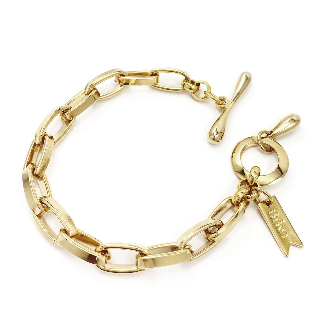 Small Chainlink Gold Bracelet - Biko