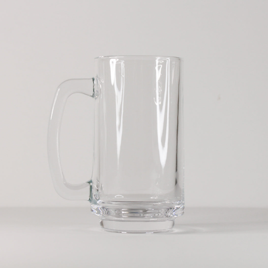 Straight Side Beer Glass Mug
