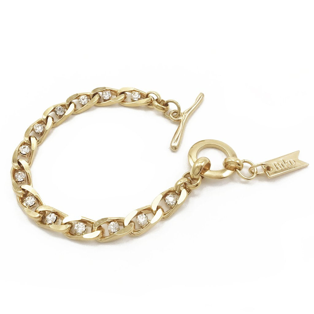 Twin Flame Gold Bracelet - Biko