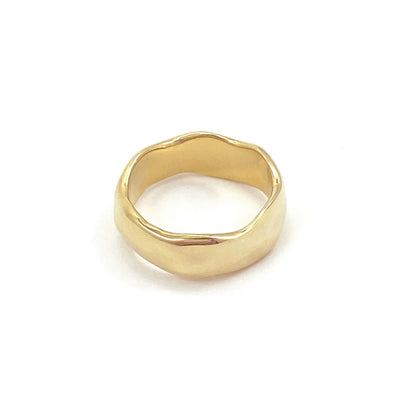 Wavi Gold Ring - Biko