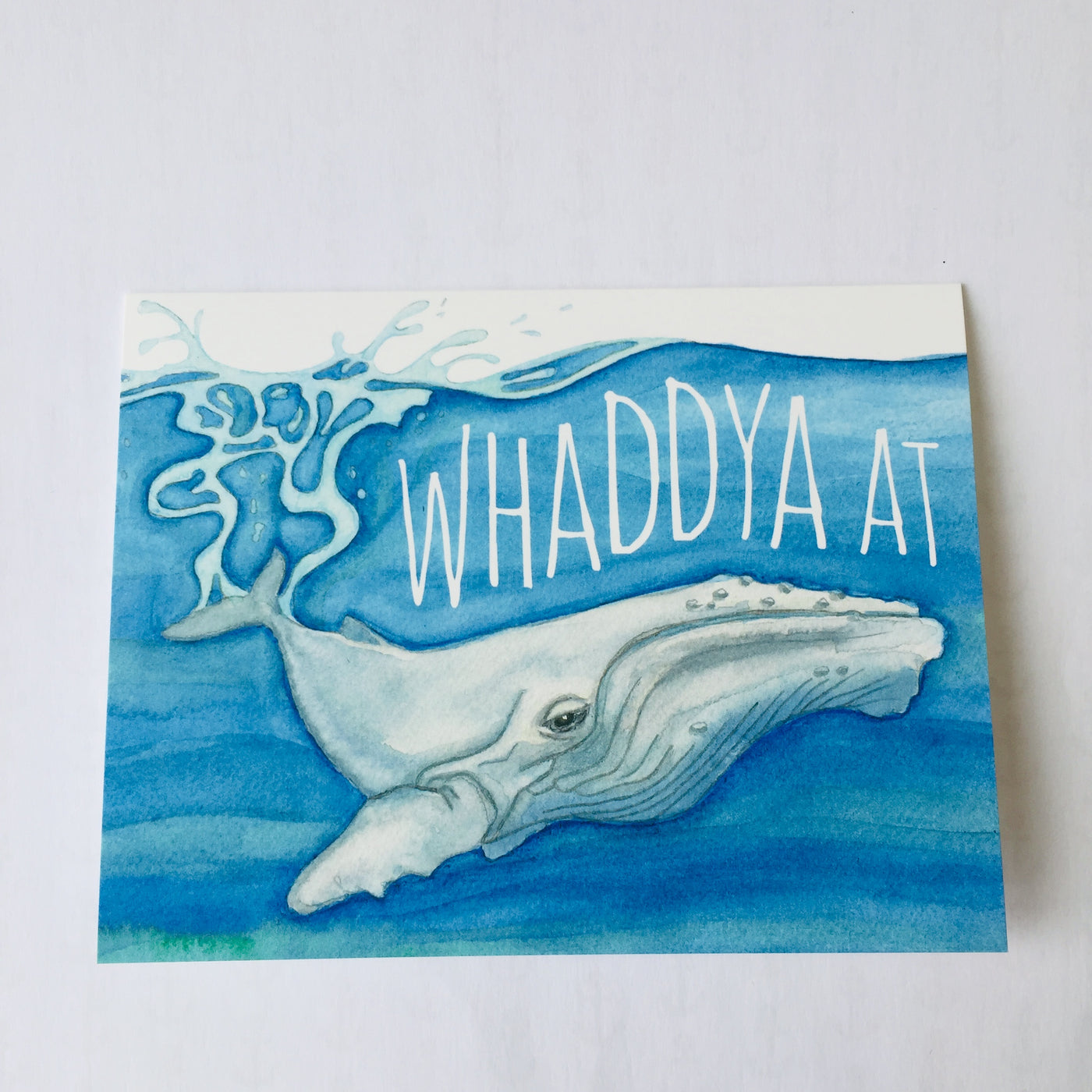 Whaddya At Whale Print