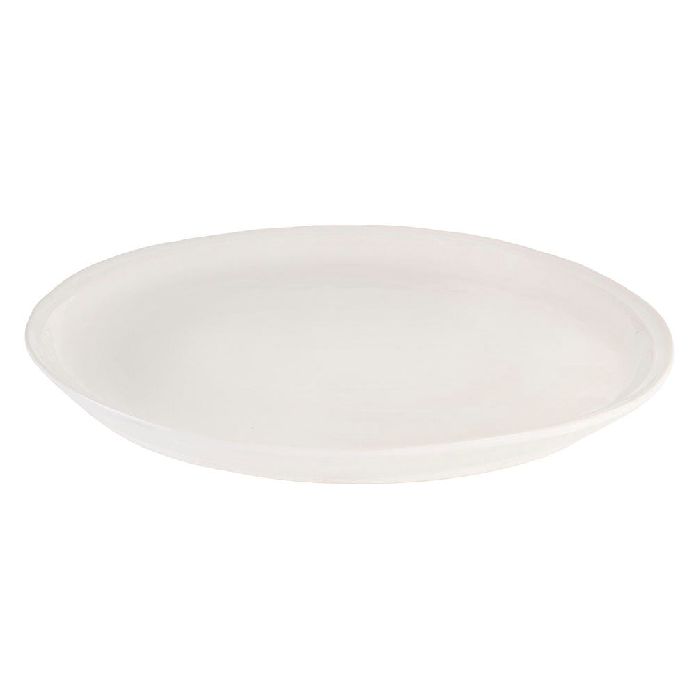 White Highland Dinner Plate
