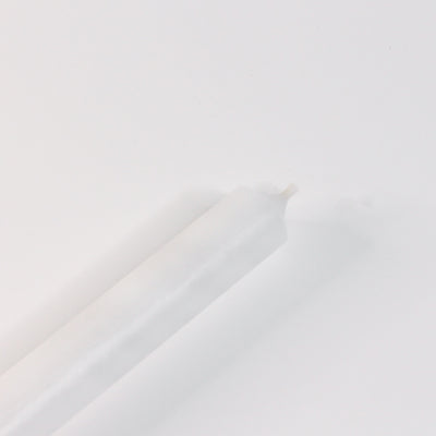 White 10" Taper Candle