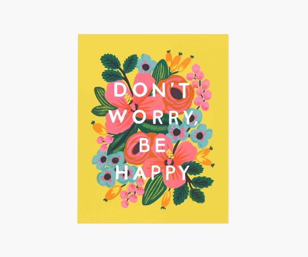 Don't Worry, Be Happy Print