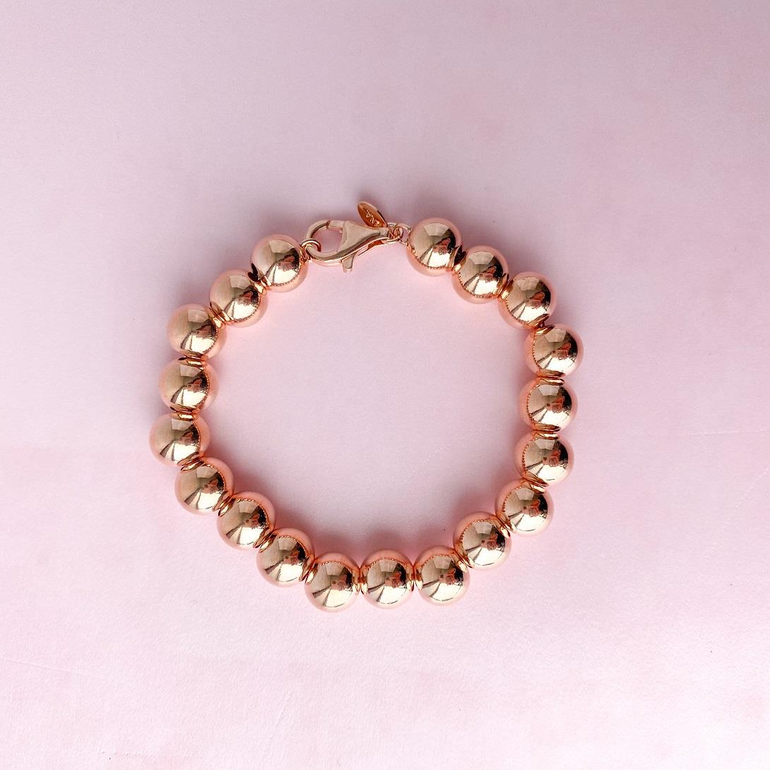 Rose Gold Bracelet - 10mm