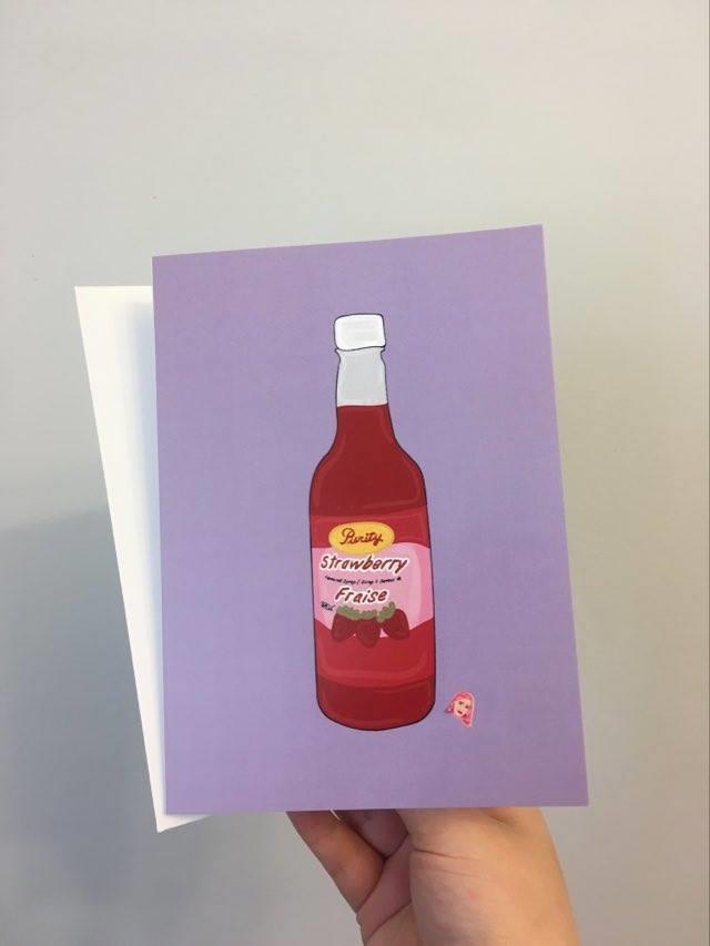 Purity Syrup Card