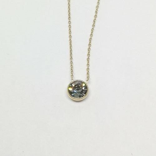 Black Diamond Gold Necklace